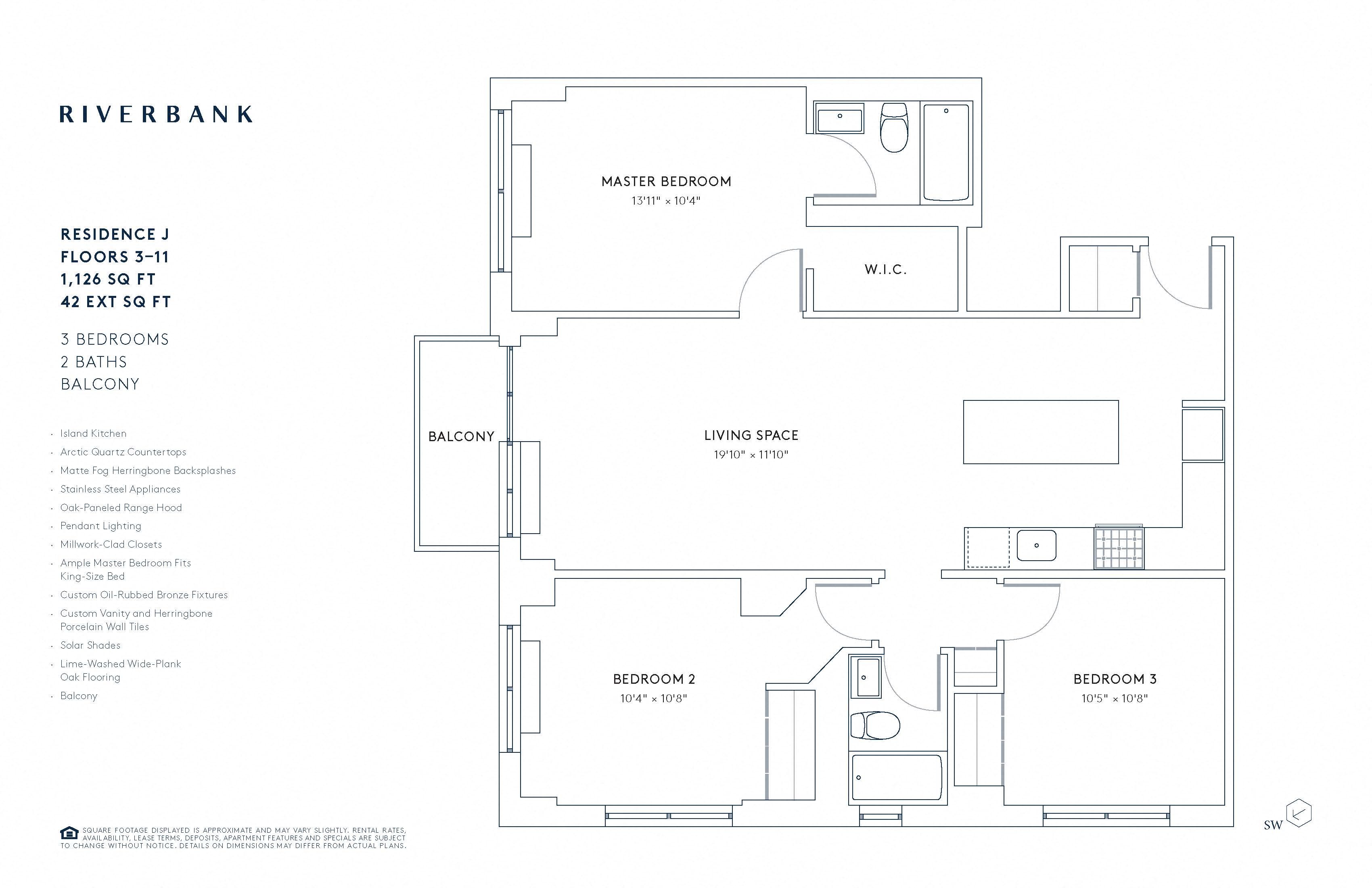 Floor Plan Image of Apartment Apt 09J
